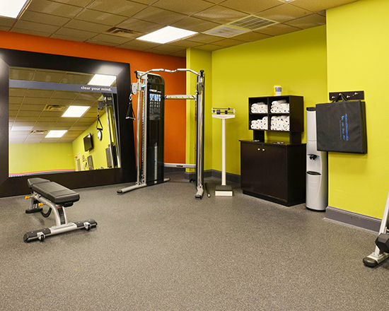 Keep Your Beach Body In Shape At Our On-Site Fitness Room